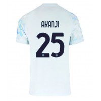 Inter Milan Manuel Akanji #25 Vonkajší futbalový dres 2025-26 Krátky Rukáv